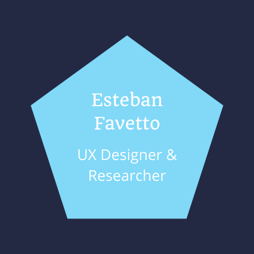 Esteban Favetto, UX Designer and Researcher